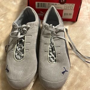 Puma women’s etoile HCT. Violet-steel grey size 7.5